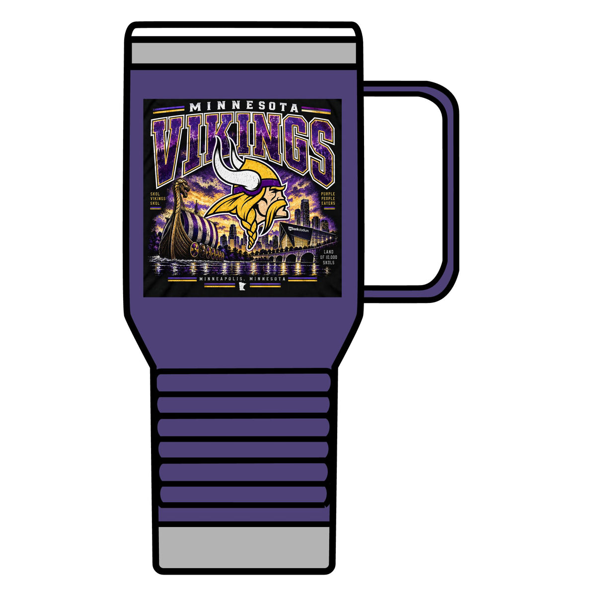 Vikings Legacy Design - 20oz Insulated Mug