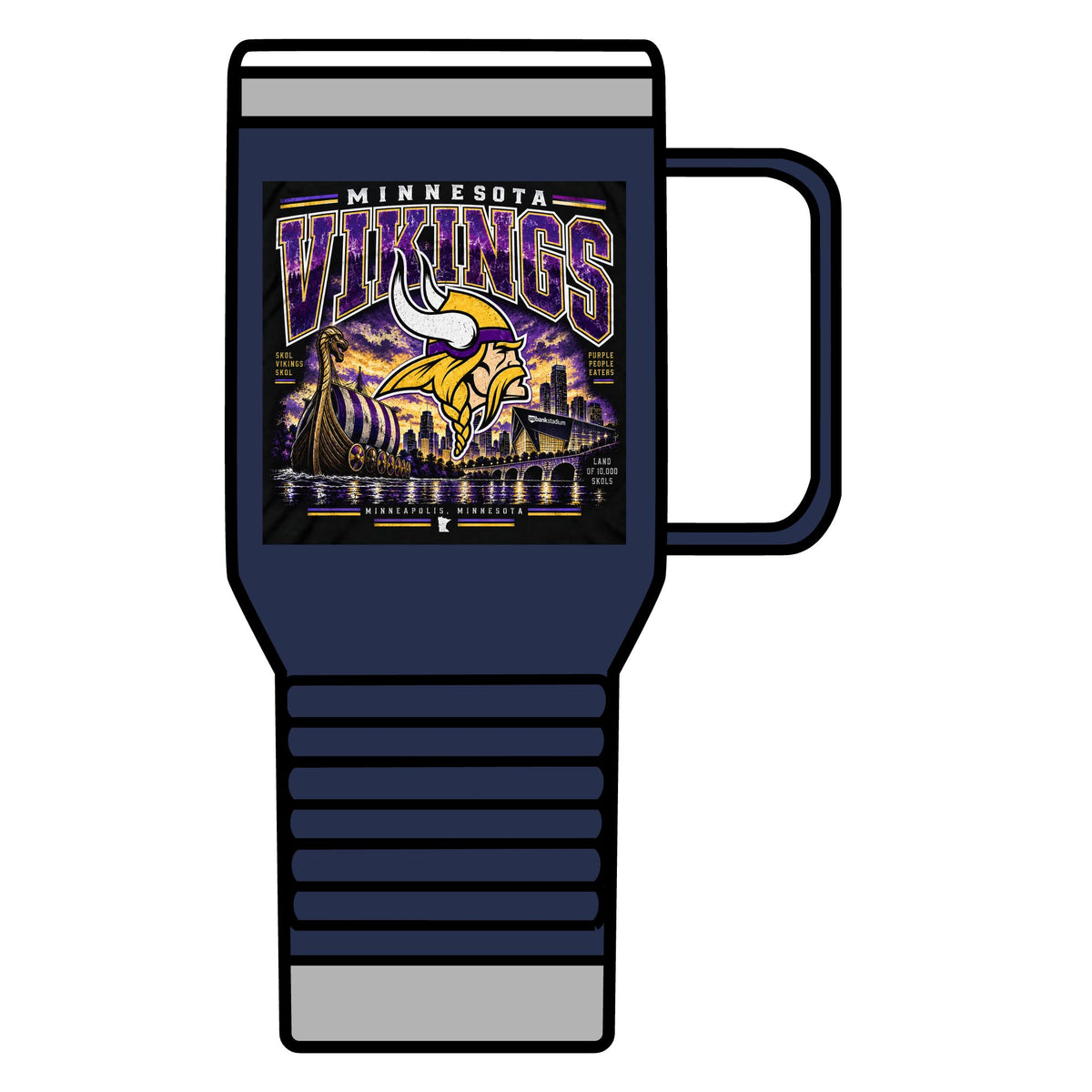 Vikings Legacy Design - 20oz Insulated Mug
