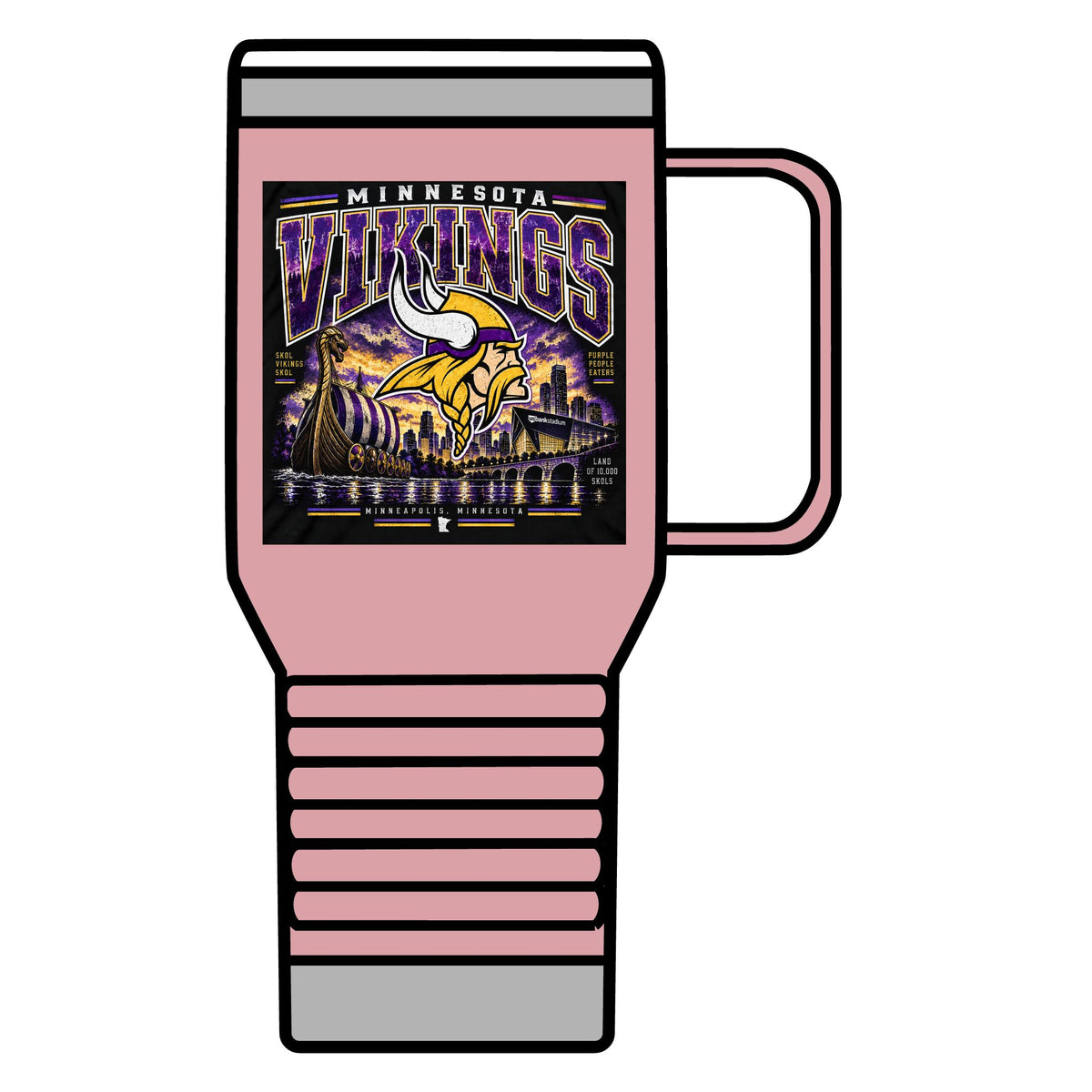 Vikings Legacy Design - 20oz Insulated Mug