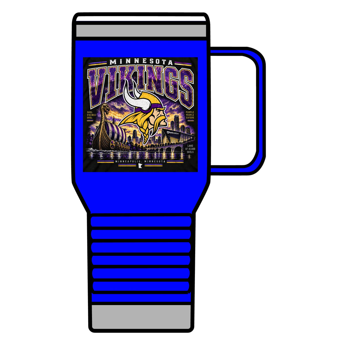Vikings Legacy Design - 20oz Insulated Mug