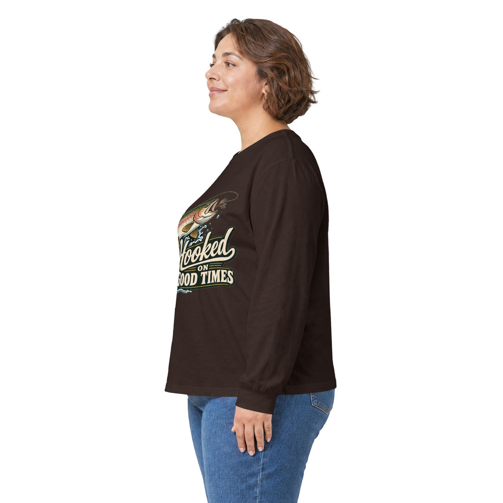 Hooked on Good Times - Unisex Ultra Cotton Long Sleeve Tee