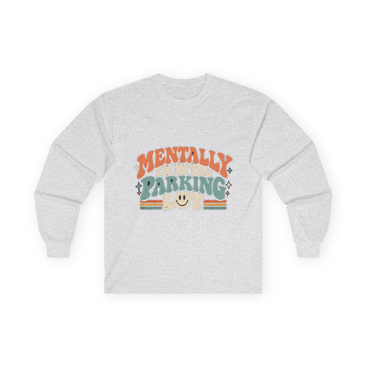 Secretly Plotting Dark Parking - Unisex Ultra Cotton Long Sleeve Tee