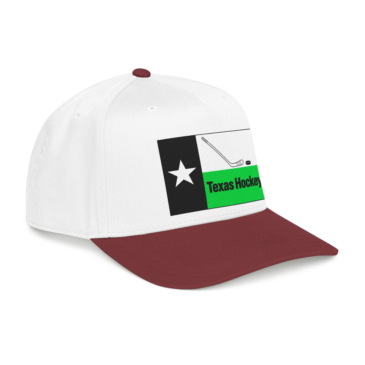 Texas Hockey Flag - OTTO Baseball Hat