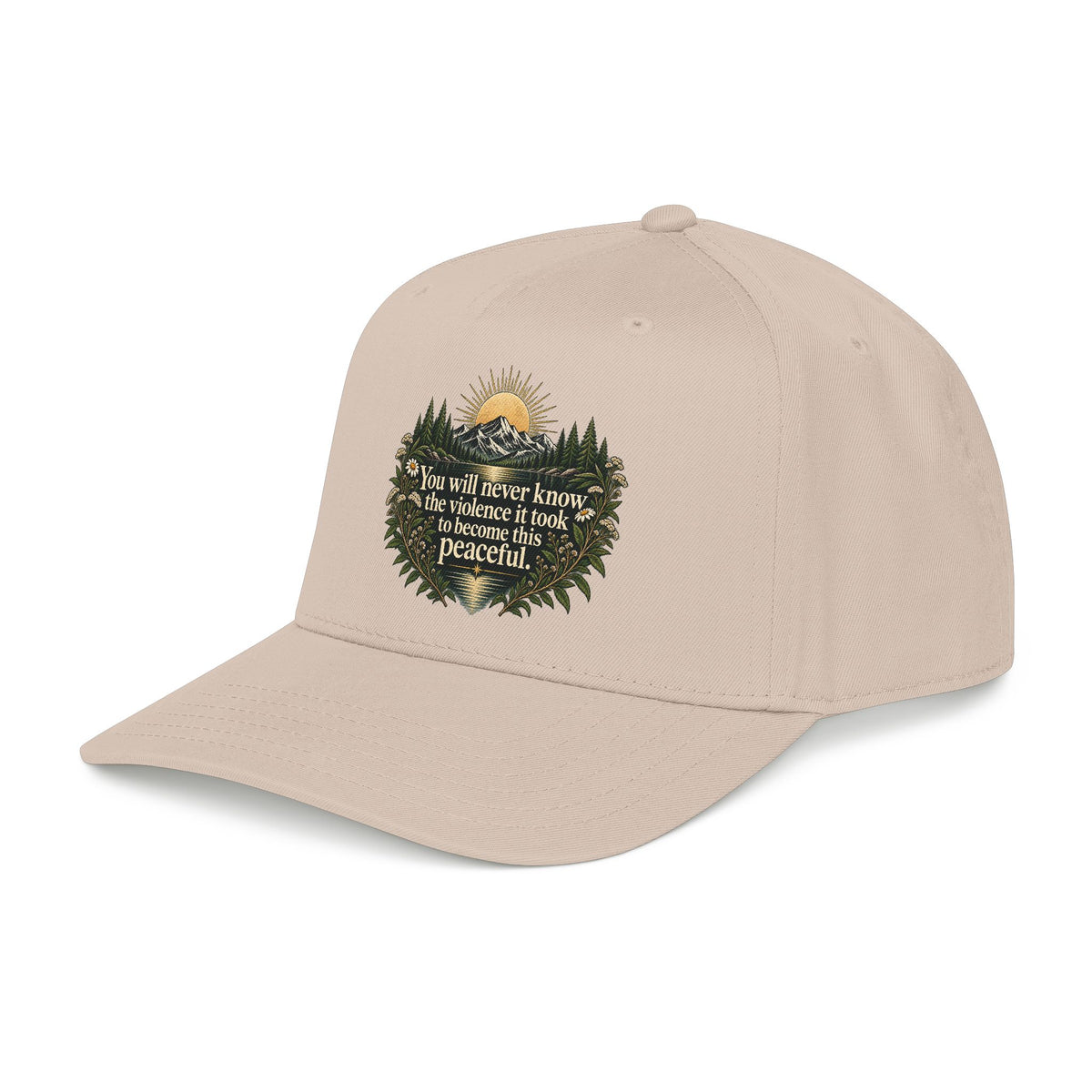 You Will Never Know The Violence It Took To Become This Peaceful - OTTO Baseball Hat
