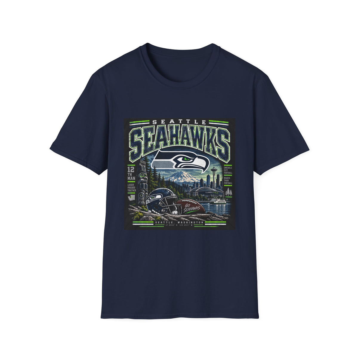 Seattle Seahawks Pride - Classic Tee