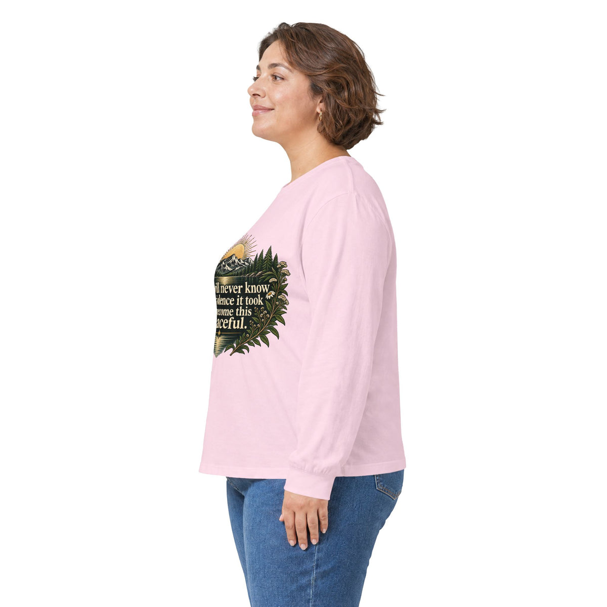 You Will Never Know The Violence It Took To Become This Peaceful - Unisex Ultra Cotton Long Sleeve Tee