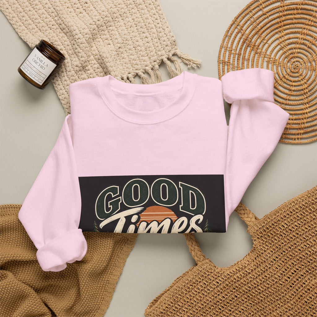 Good Times Questionable Decisions - Crewneck Sweatshirt