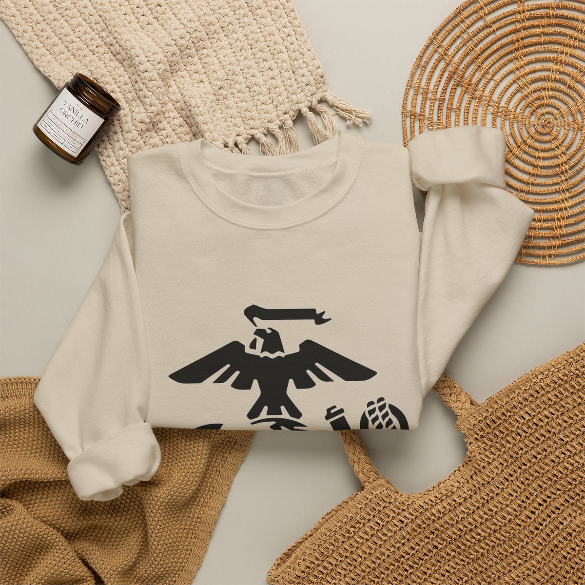 Eagle, Globe & Anchor Emblem - Crewneck Sweatshirt