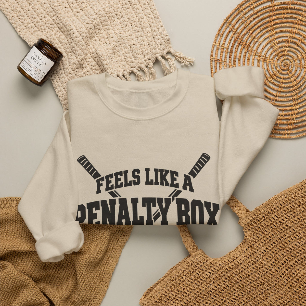 Penalty Box Night - Crewneck Sweatshirt