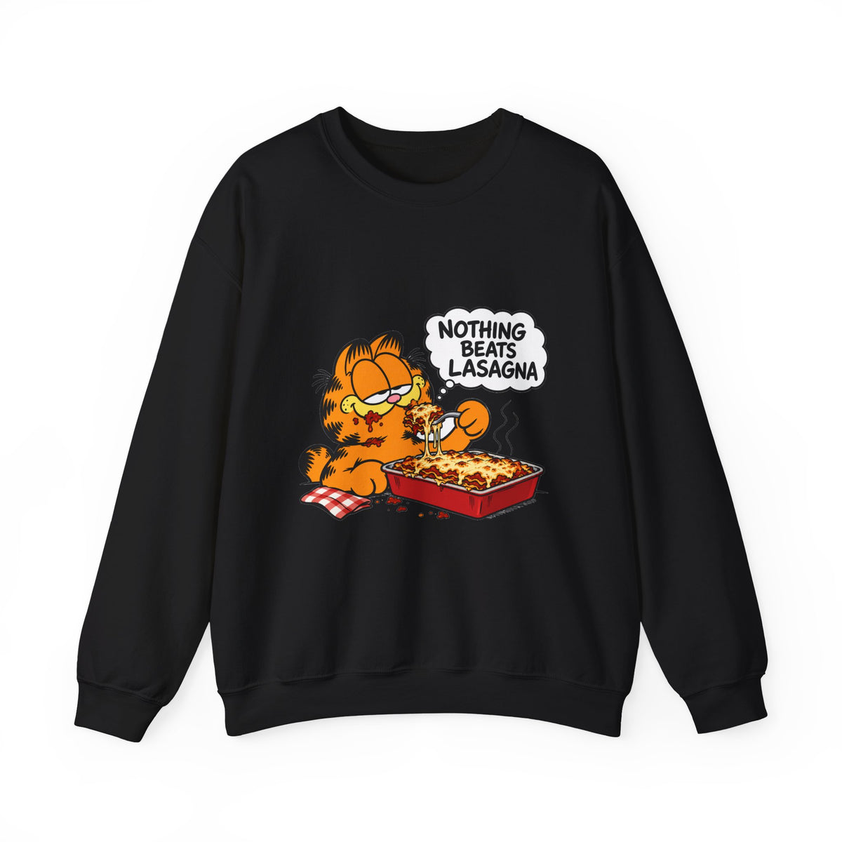 Nothing Beats Lasagna - Crewneck Sweatshirt