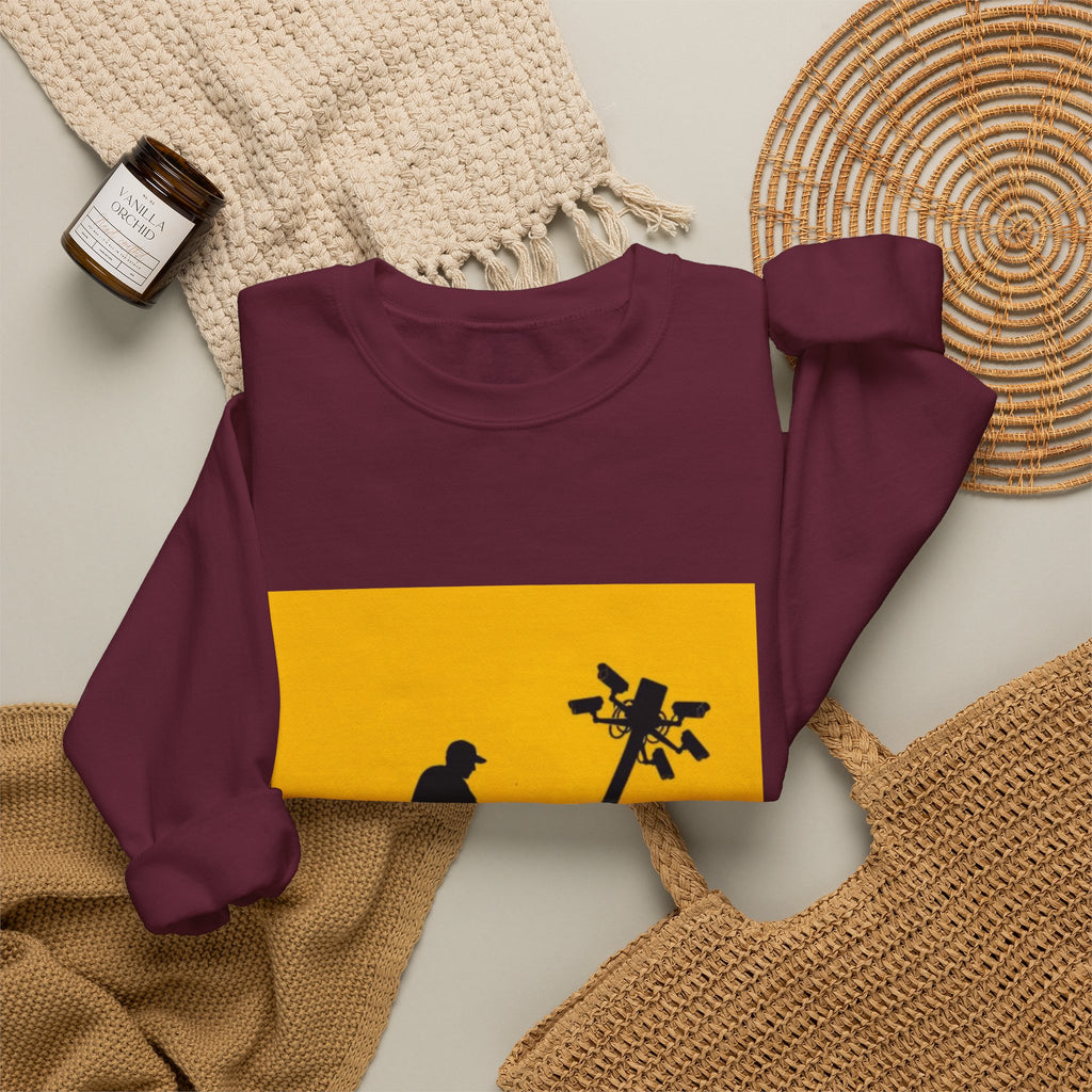Surveillance Sabotage Tee - Crewneck Sweatshirt
