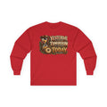 Yesterday Tomorrow Today - Transparent - Unisex Ultra Cotton Long Sleeve Tee