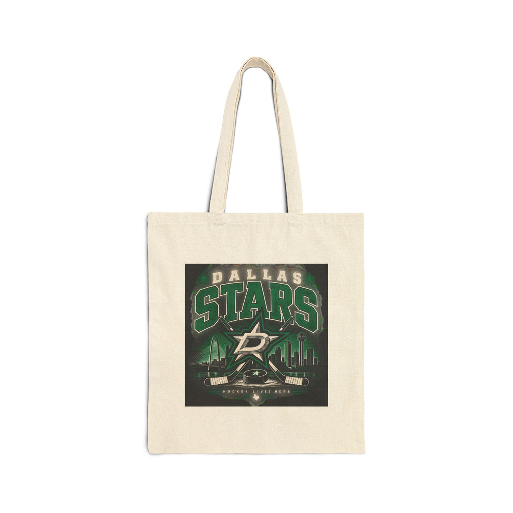 Dallas Stars Hockey Lives - Canvas Tote