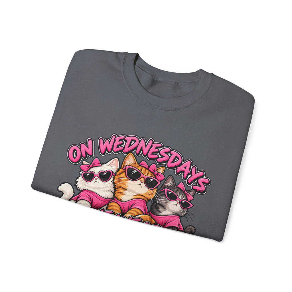 On Wednesdays We Wear Pink - Crewneck Sweatshirt