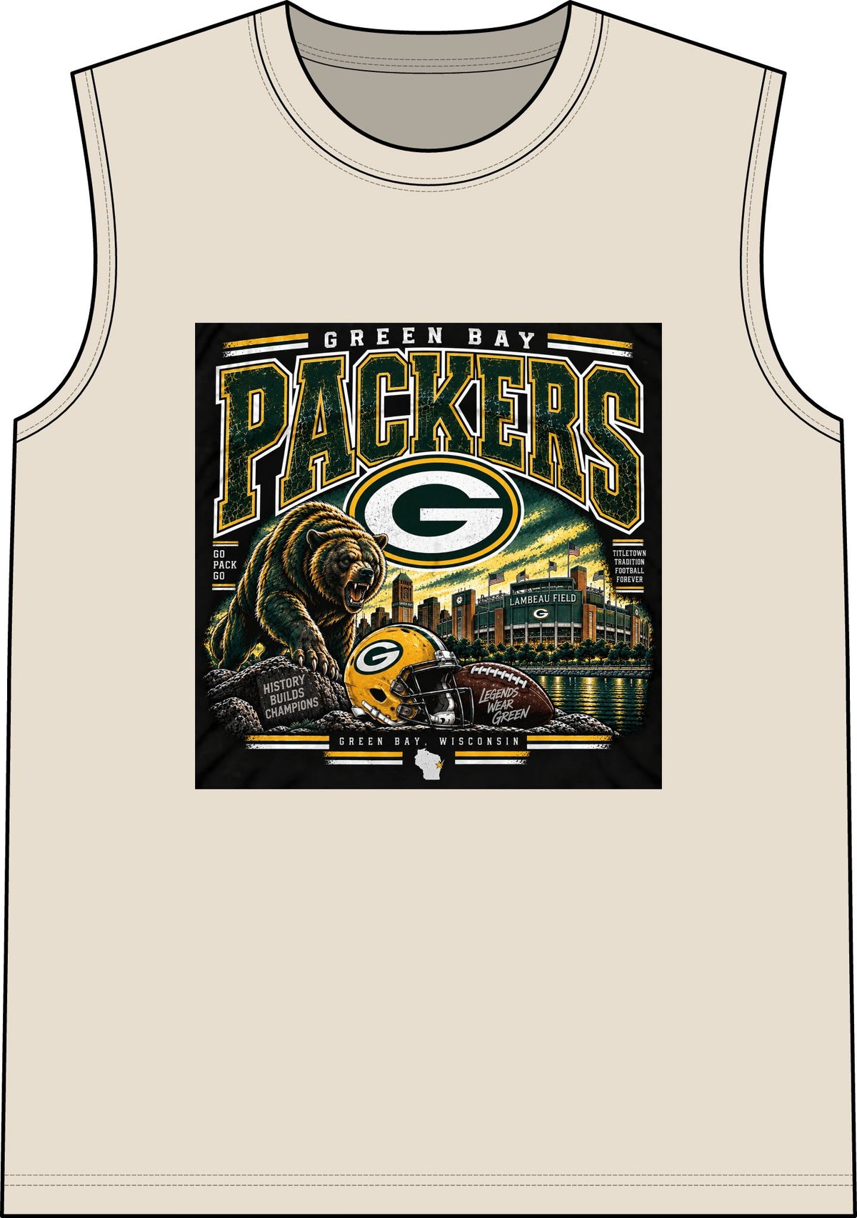 Green Bay Packers Pride - Classic Tank