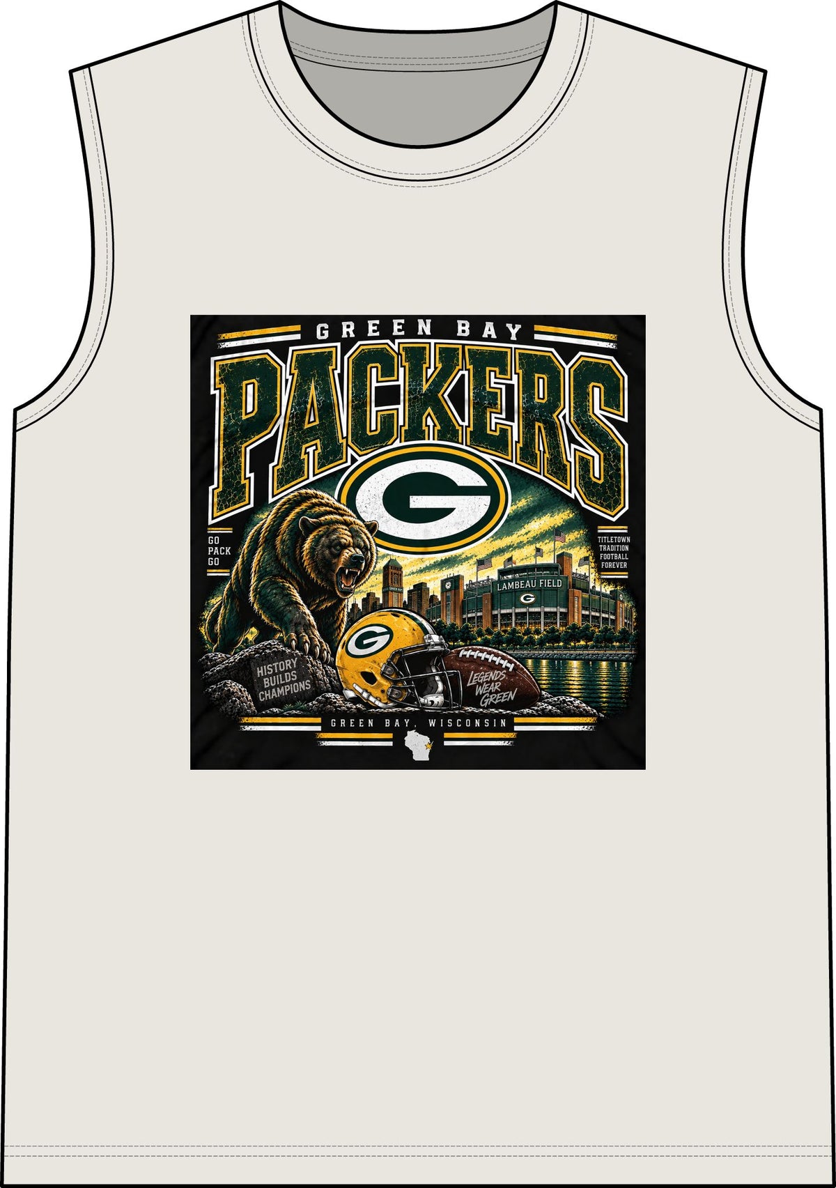 Green Bay Packers Pride - Classic Tank