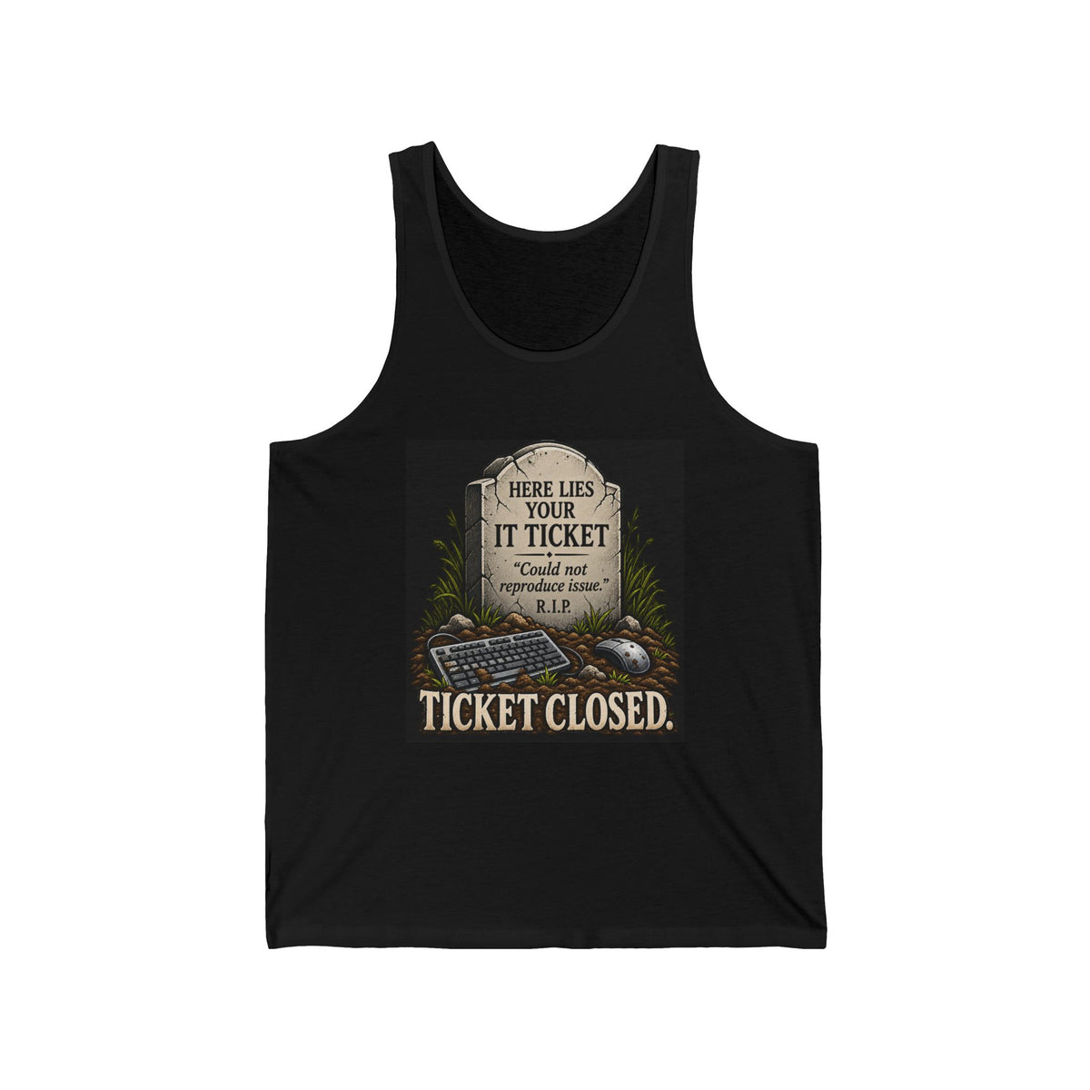 Ticket Closed - Athletic Tank