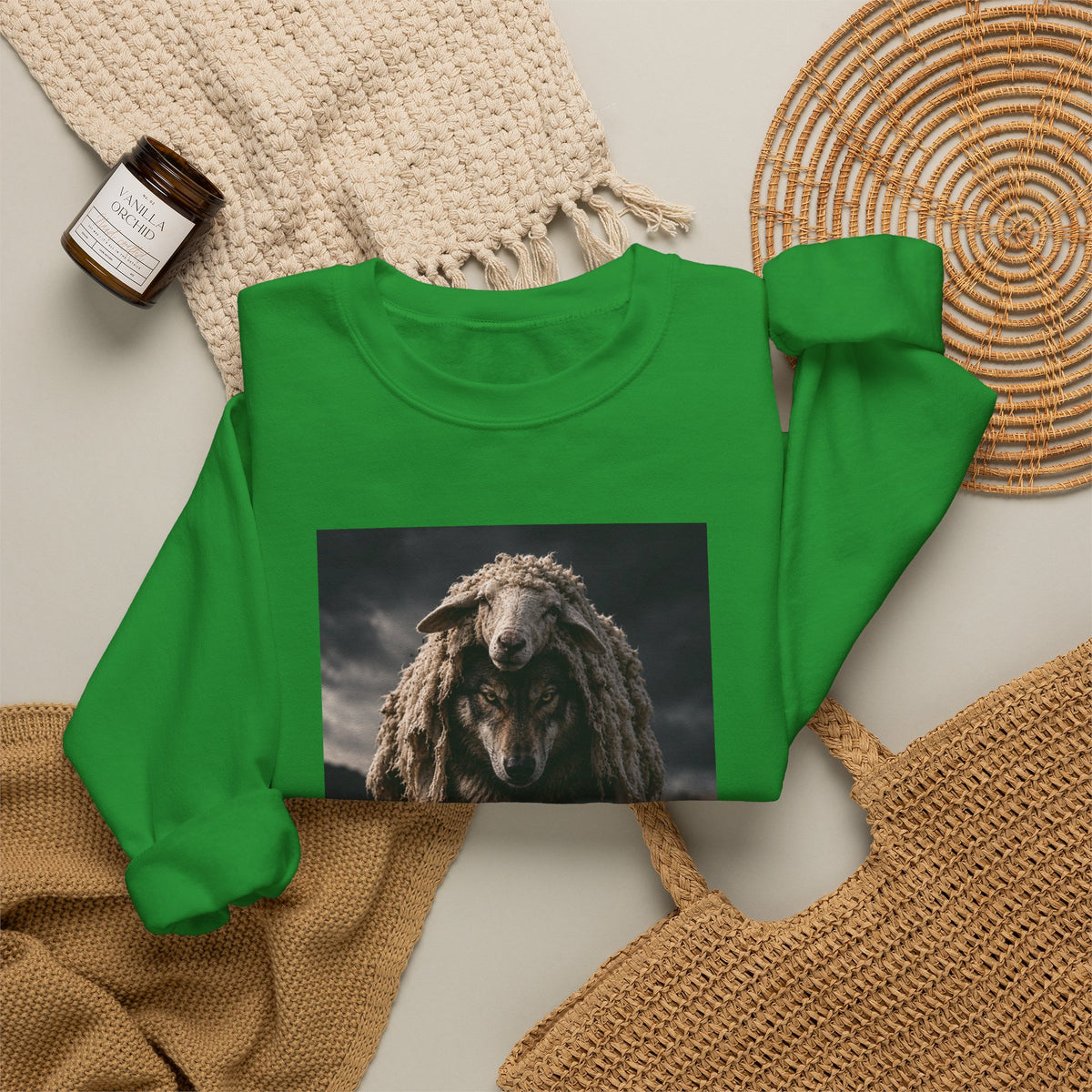 Wolf in Sheep's Clothing - Crewneck Sweatshirt