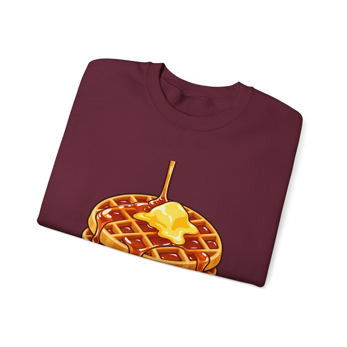 Cartoon Waffles - Crewneck Sweatshirt
