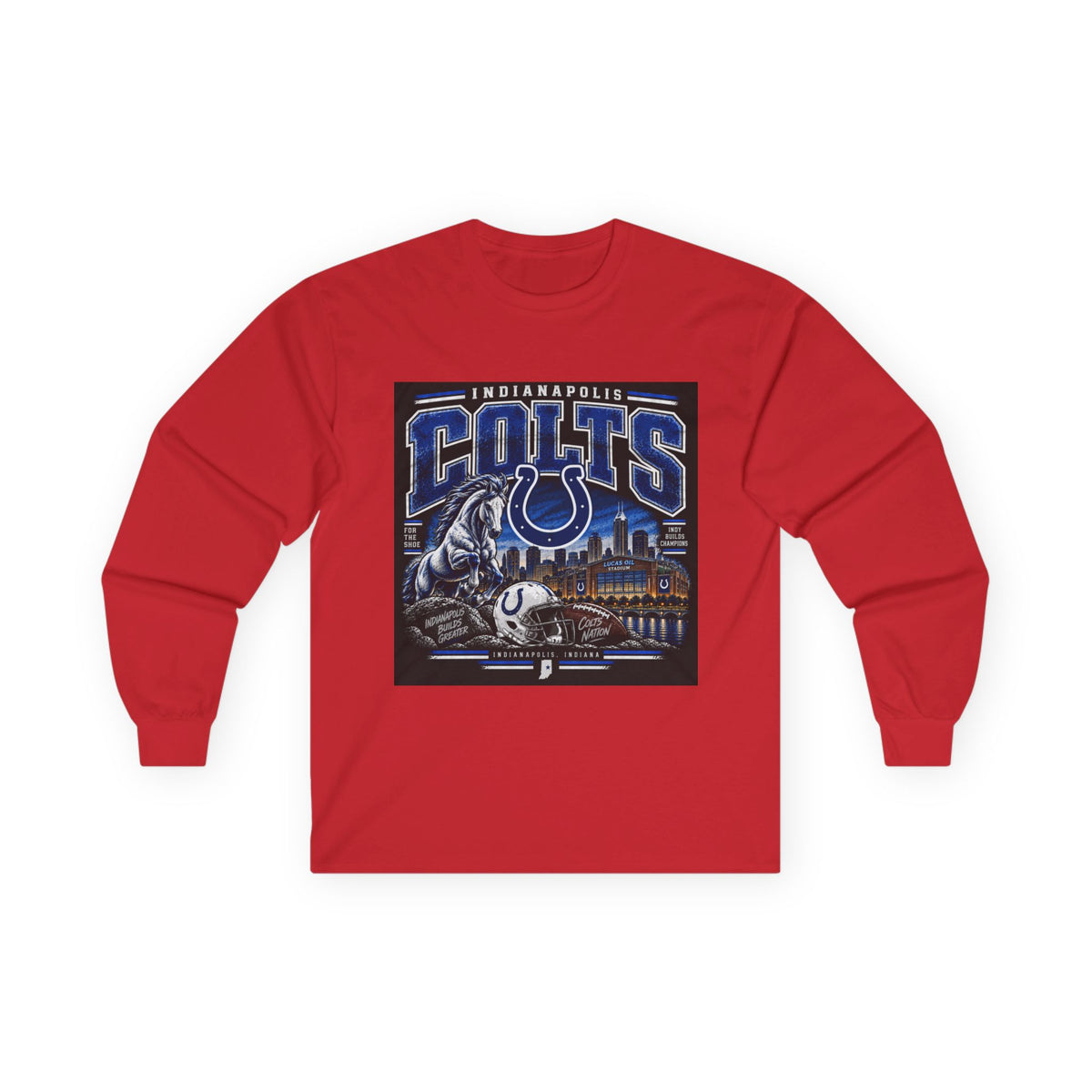 Colts Nation Indianapolis - Unisex Ultra Cotton Long Sleeve Tee