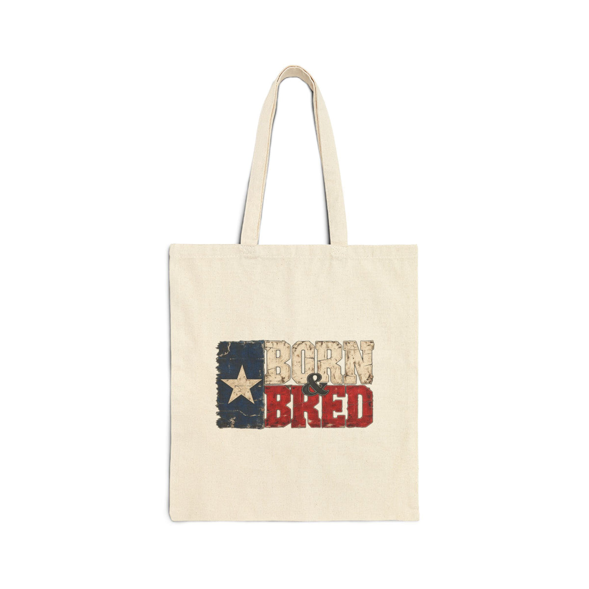 Texas Born and Bred - Canvas Tote