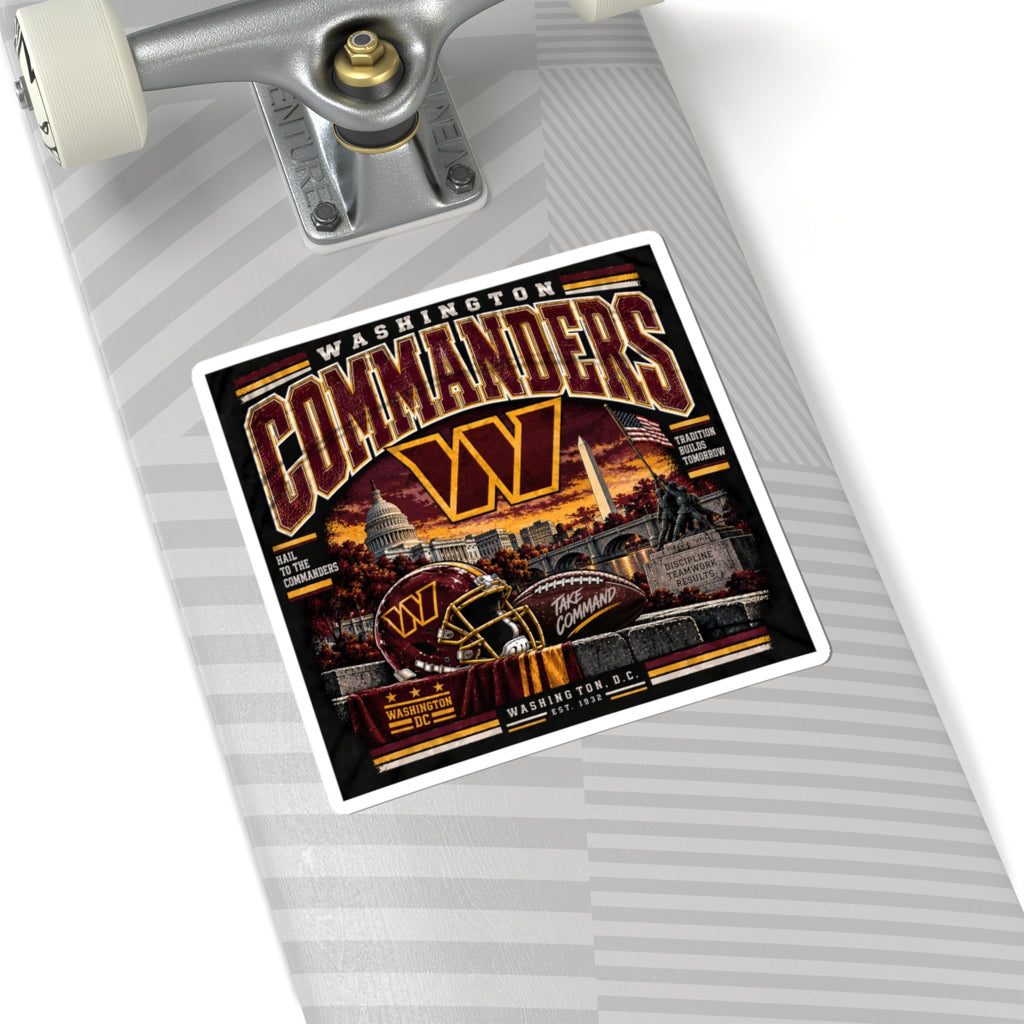 Washington Commanders - Kiss-Cut Sticker