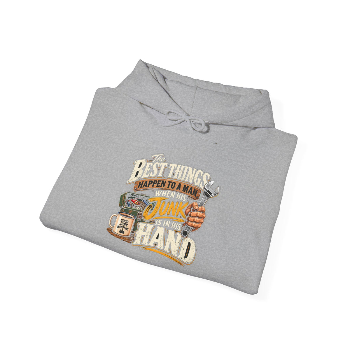 Best Things Happen in a Man's Hand - Hoodie