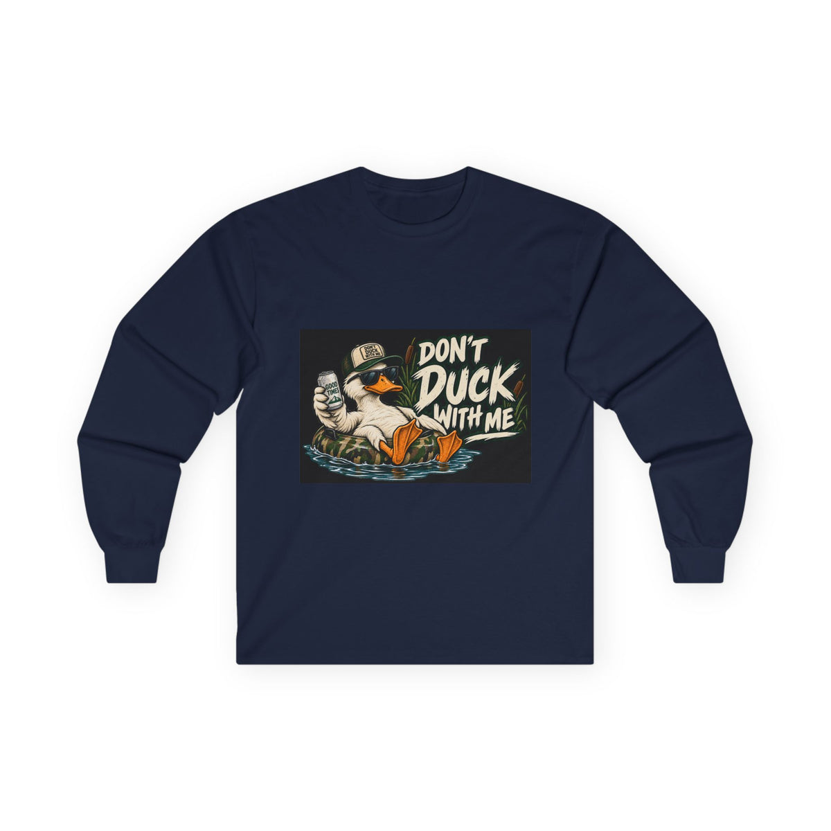 Duck With Me Camo - Unisex Ultra Cotton Long Sleeve Tee