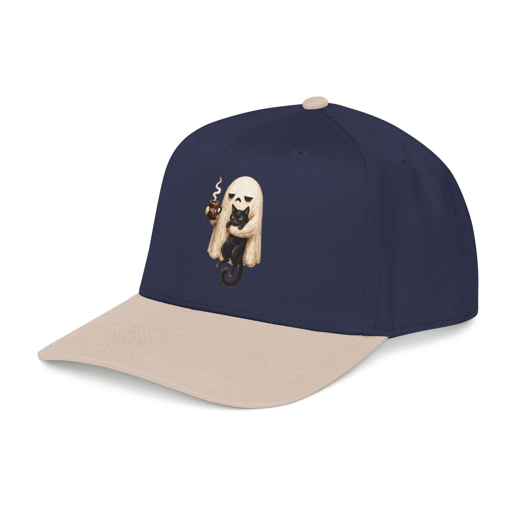 Meh Ghost and Black Cat - OTTO Baseball Hat