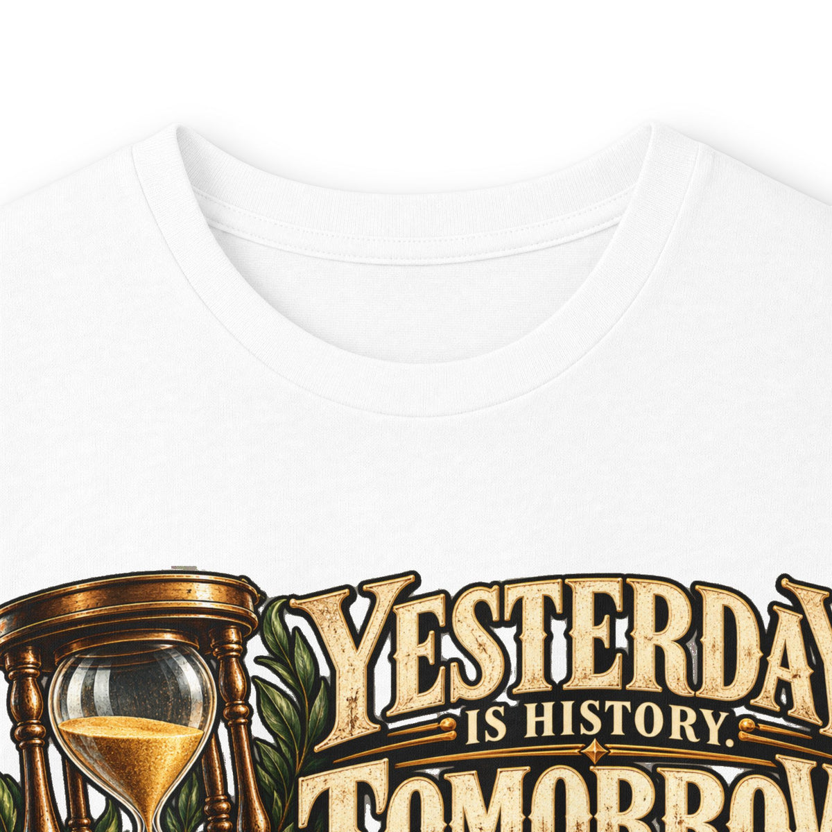 Yesterday Tomorrow Today - Transparent - Unisex Ultra Cotton Long Sleeve Tee