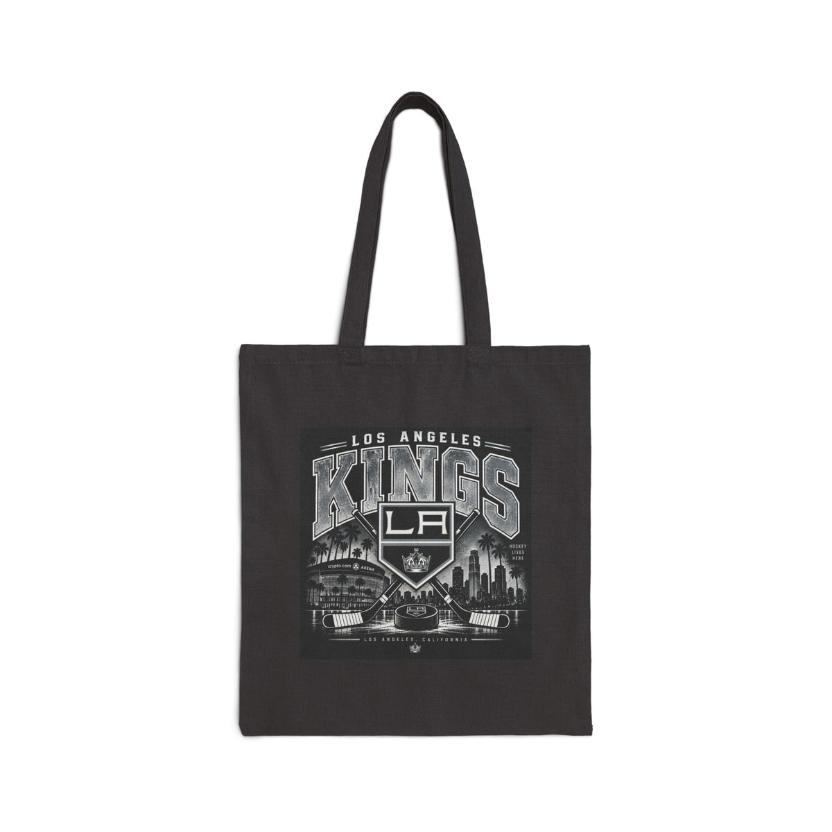 LA Kings Hockey Lives Here - Canvas Tote