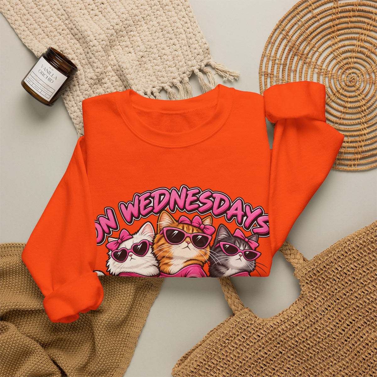 On Wednesdays We Wear Pink - Crewneck Sweatshirt