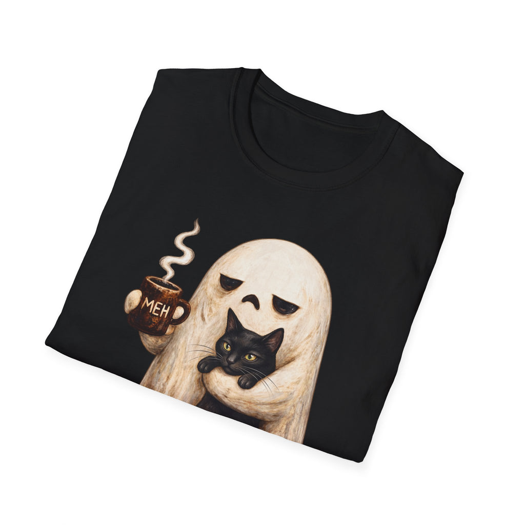 Meh Ghost and Black Cat - Classic Tee