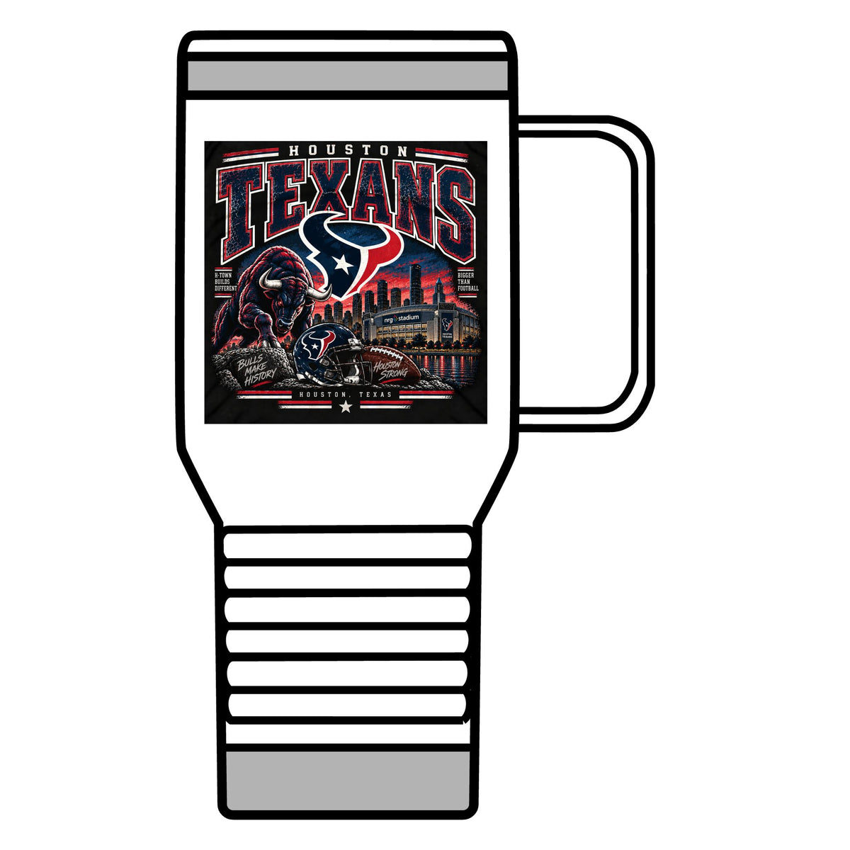 Houston Texans Gridiron Glory - 20oz Insulated Mug