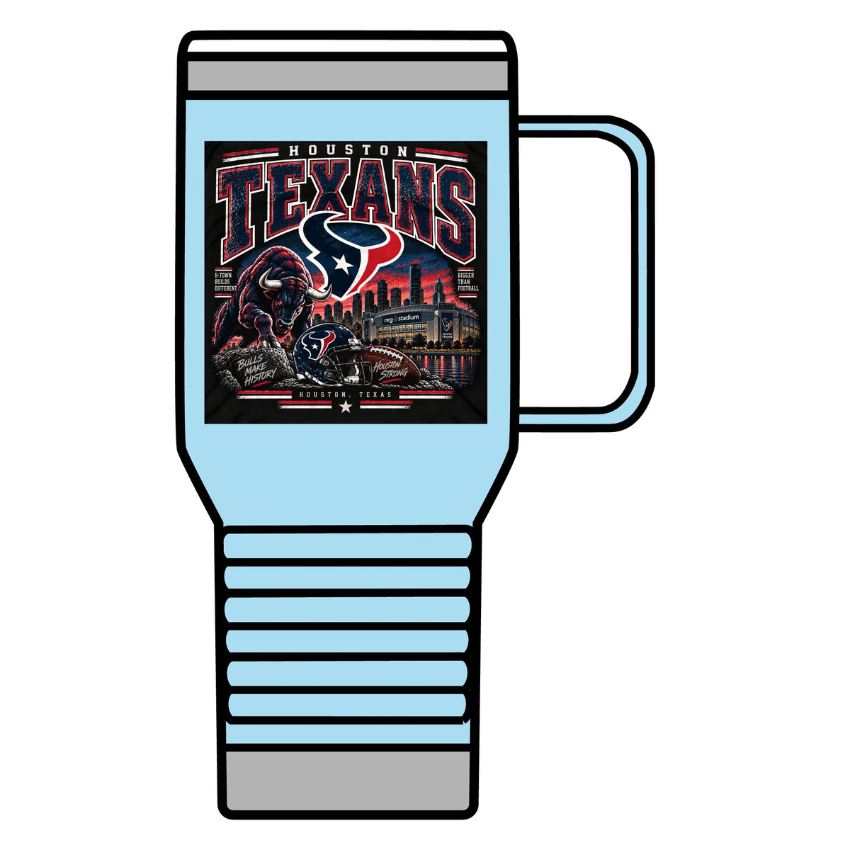 Houston Texans Gridiron Glory - 20oz Insulated Mug