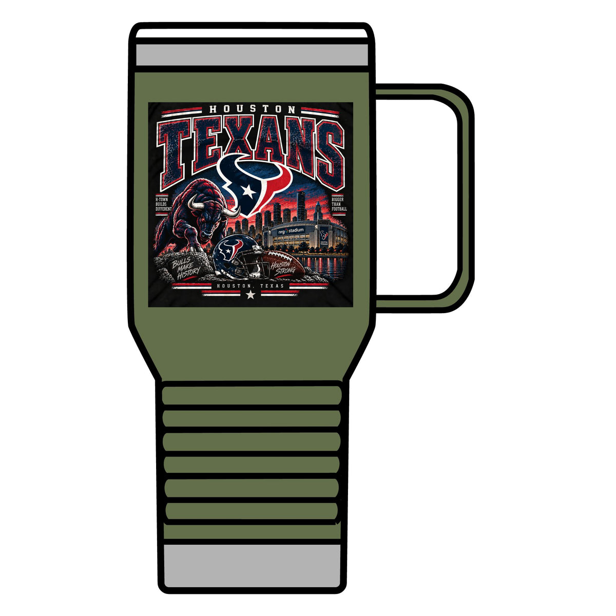 Houston Texans Gridiron Glory - 20oz Insulated Mug