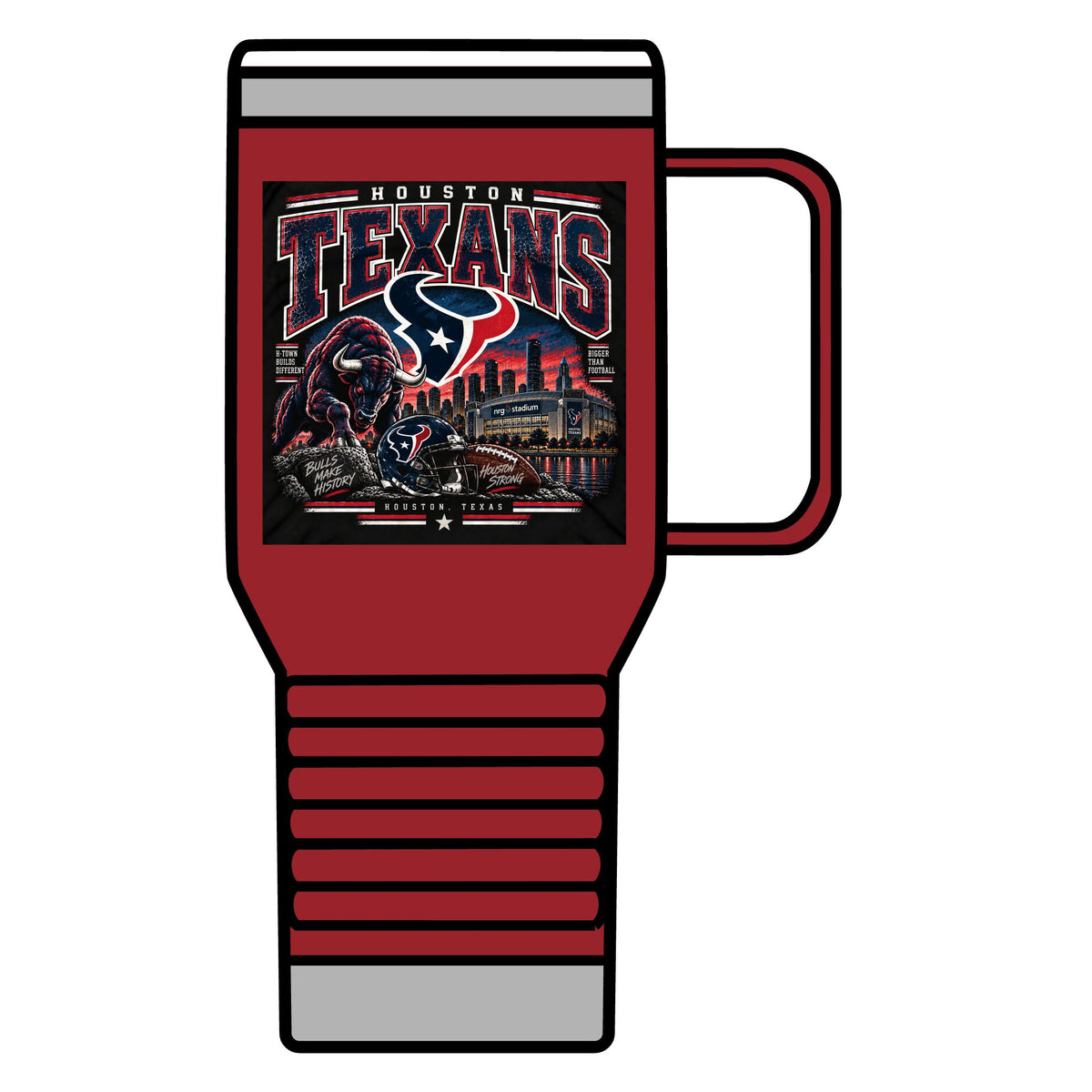 Houston Texans Gridiron Glory - 20oz Insulated Mug