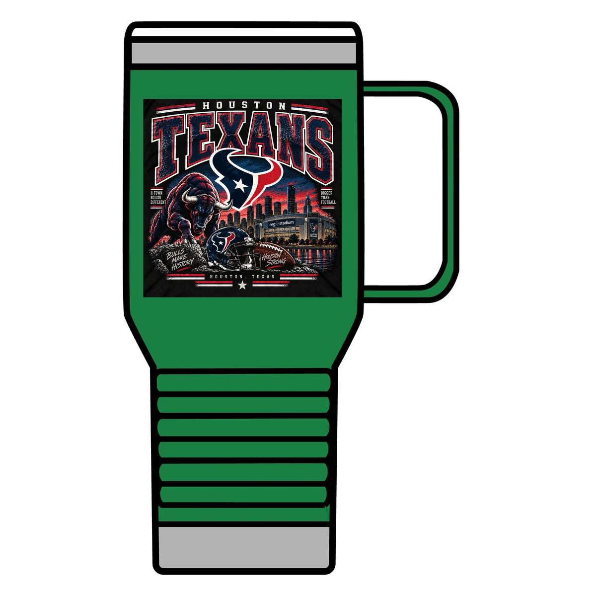 Houston Texans Gridiron Glory - 20oz Insulated Mug
