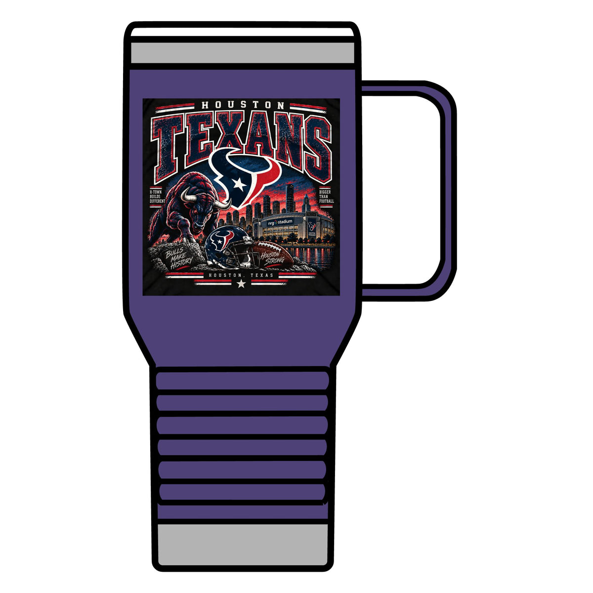 Houston Texans Gridiron Glory - 20oz Insulated Mug