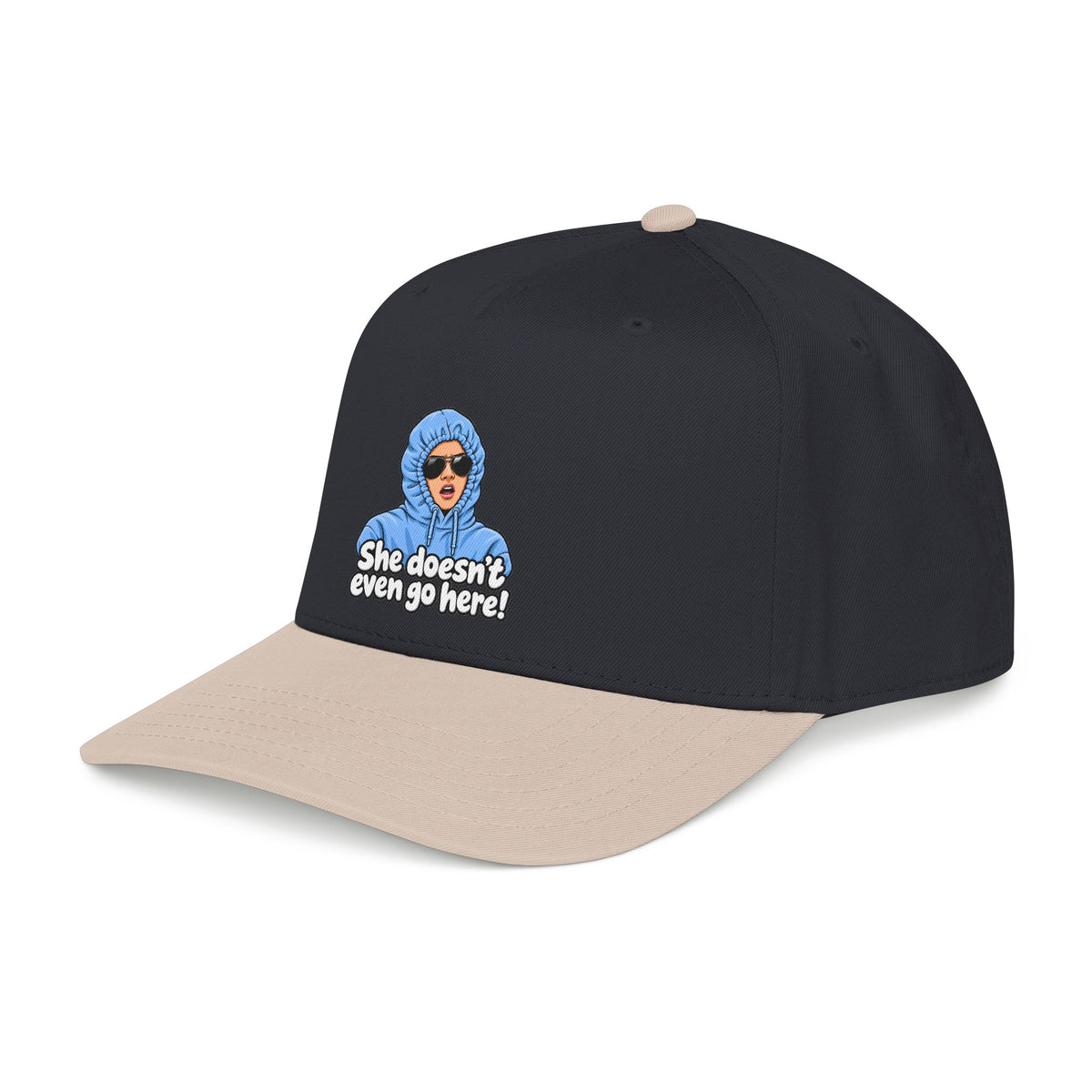 She Doesn't Even Go Here - OTTO Baseball Hat
