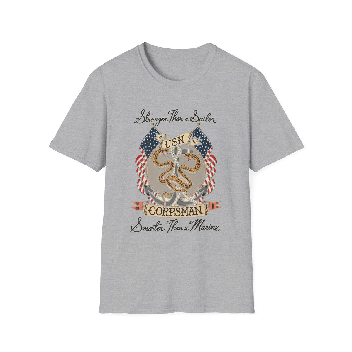 Corpsman Pride Crest - Classic Tee