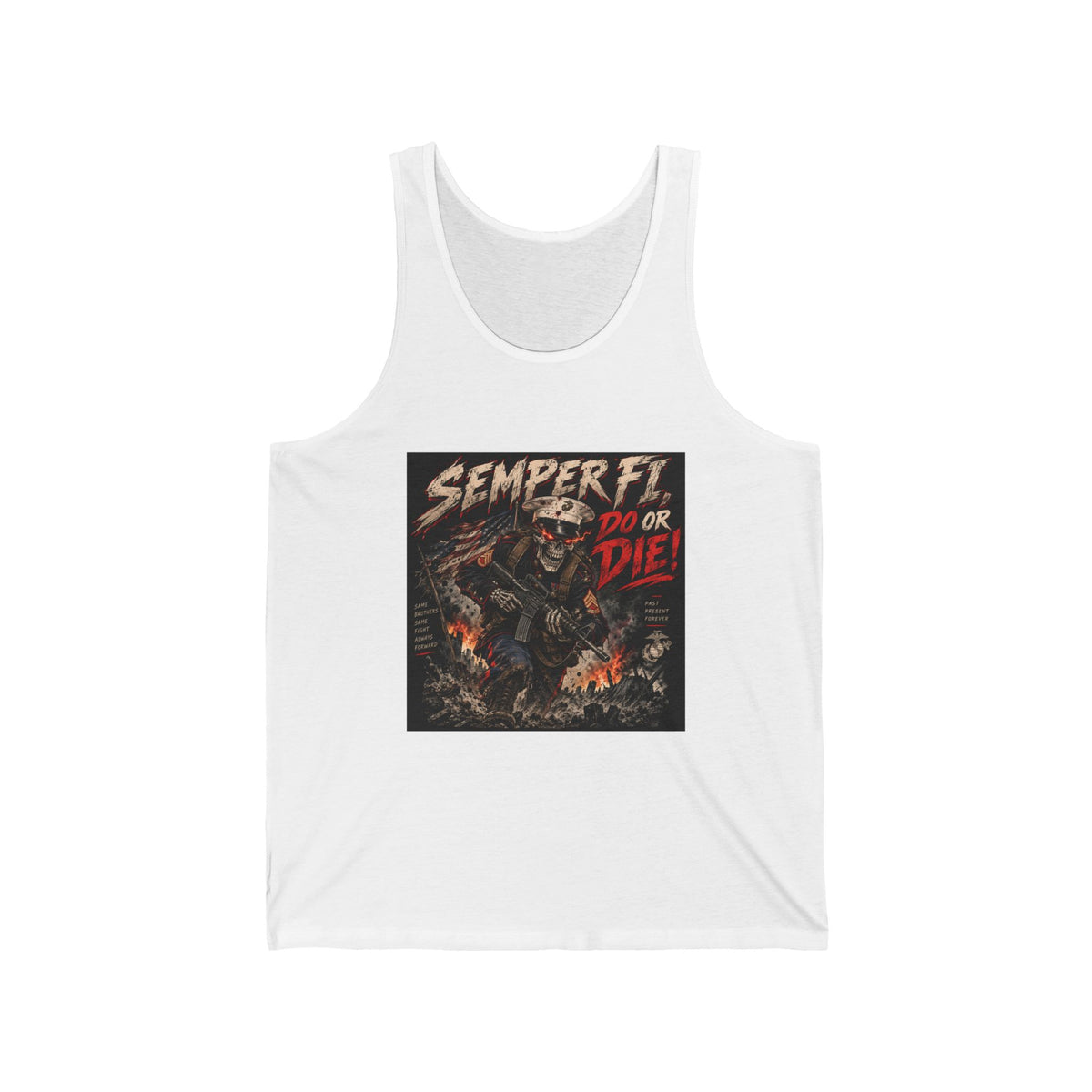 Semper Fi Do or Die - Athletic Tank