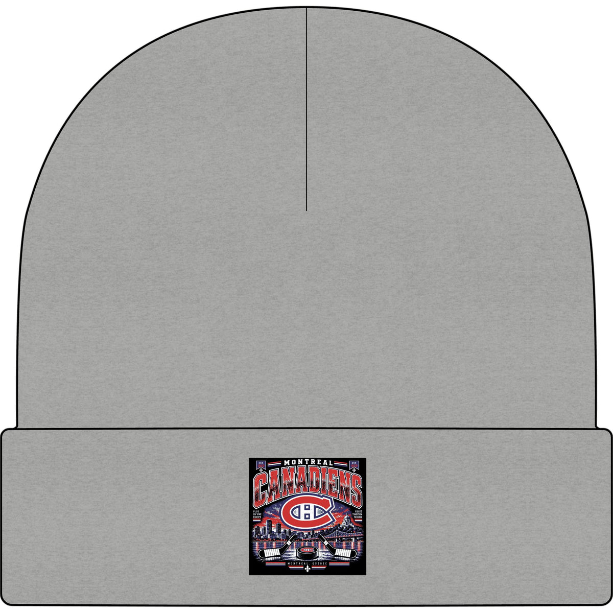 Montreal Canadiens Skyline - AS Colour 1107 Cuff Beanie