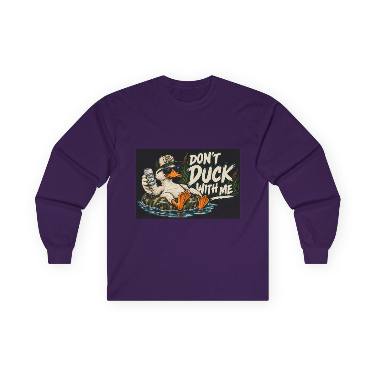 Duck With Me Camo - Unisex Ultra Cotton Long Sleeve Tee