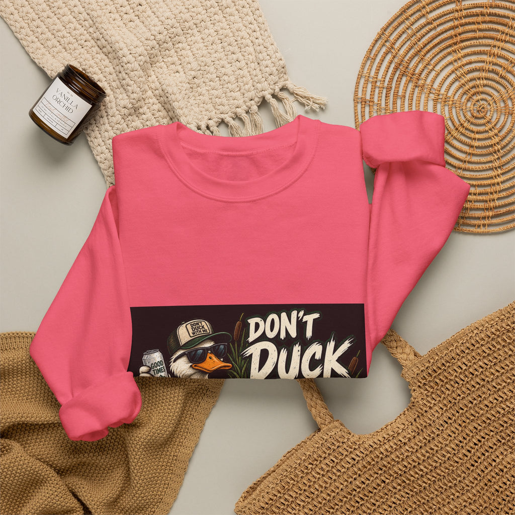 Duck With Me Camo - Crewneck Sweatshirt
