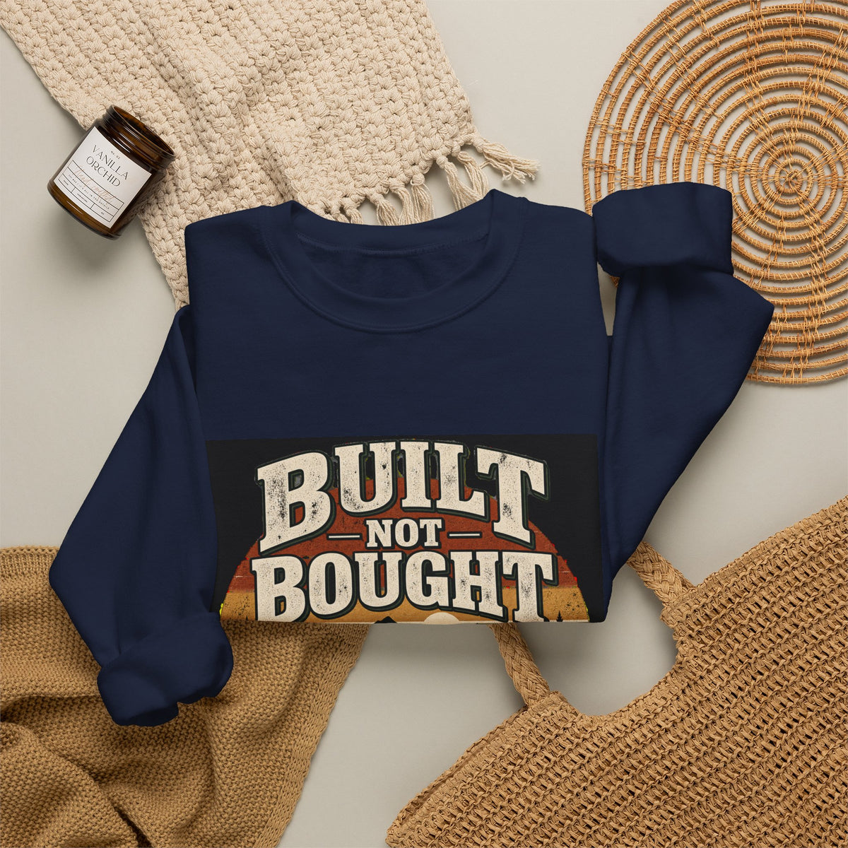 Built Not Bought - Crewneck Sweatshirt