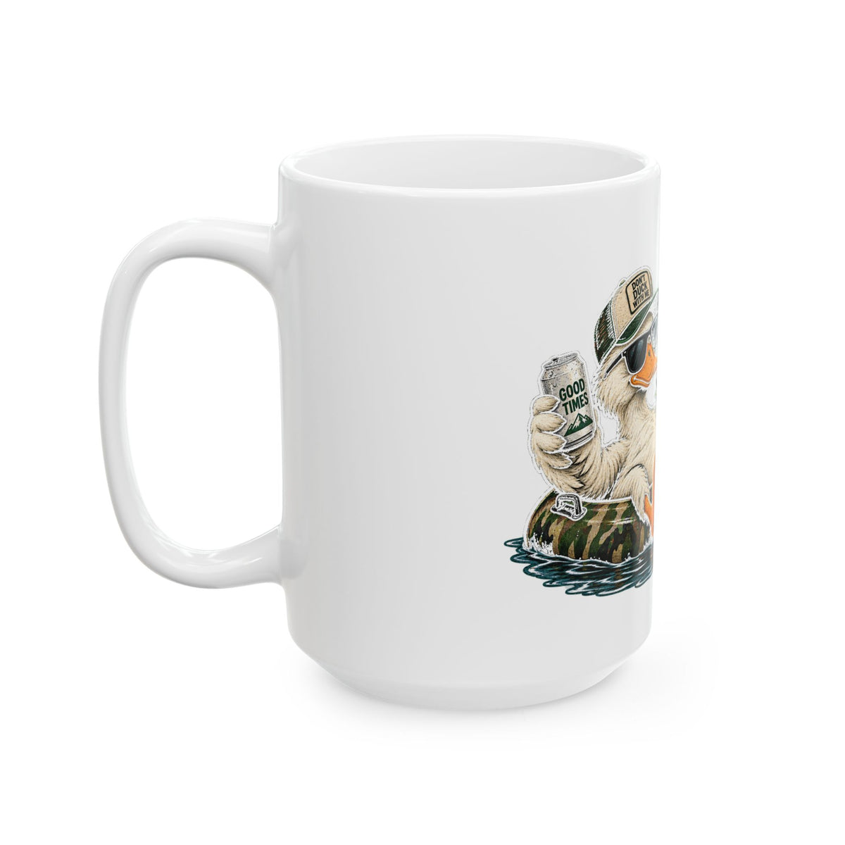 Duck With Me Camo - Ceramic Mug 11oz and 15oz