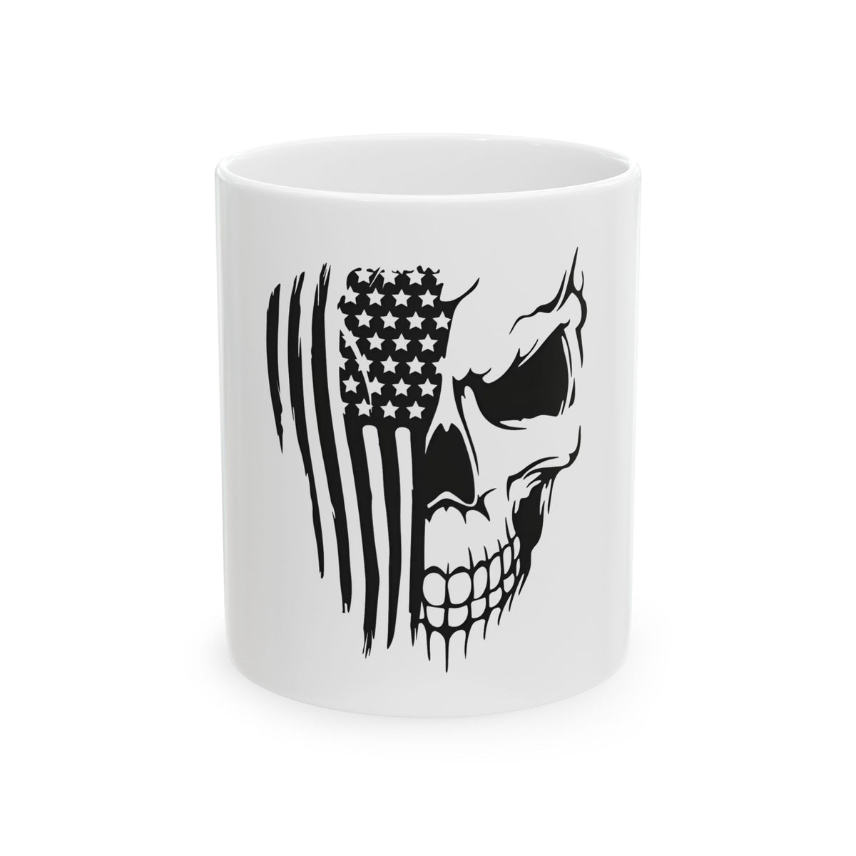 Stars, Stripes & Skulls - Ceramic Mug 11oz and 15oz