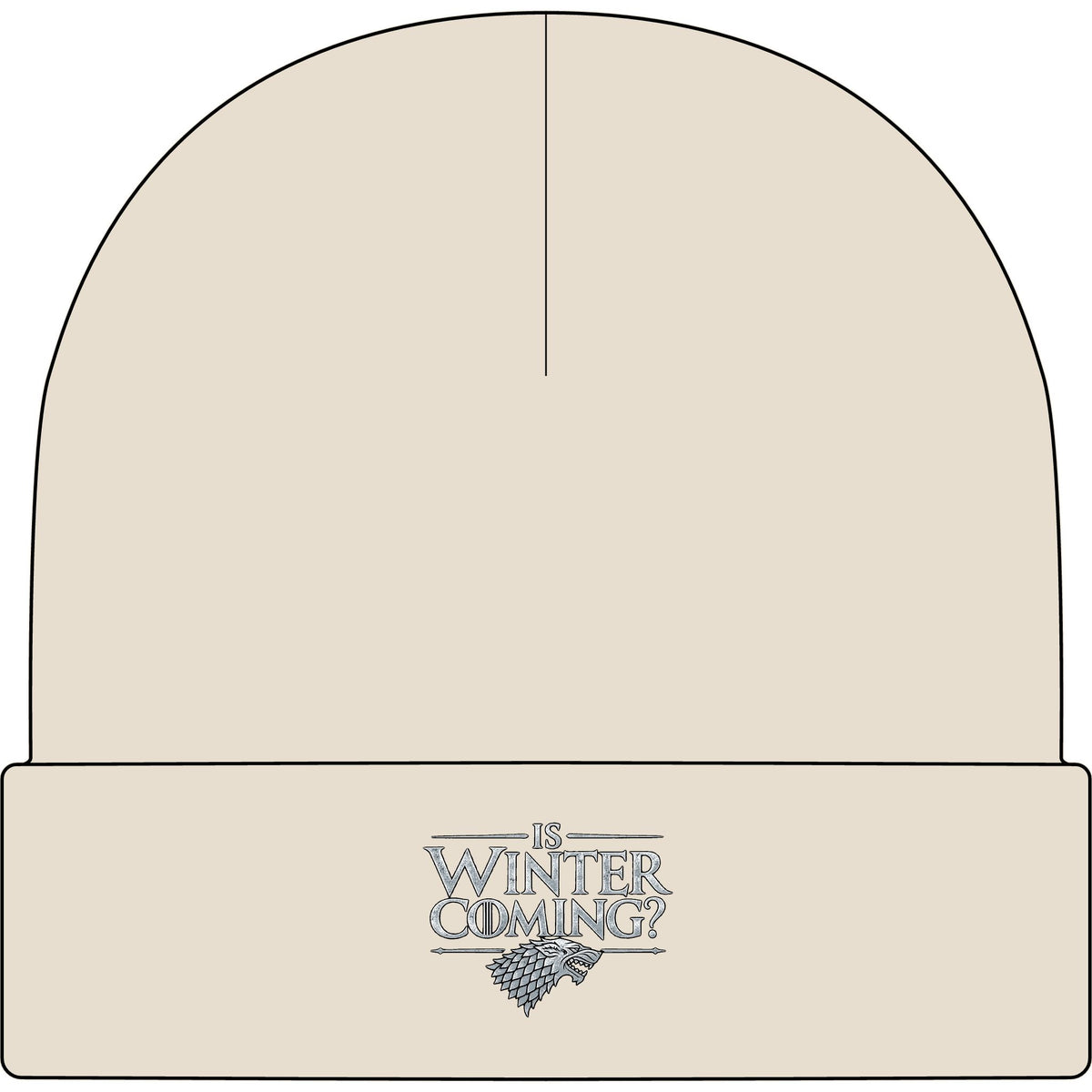 Winter is Coming Stark - AS Colour 1107 Cuff Beanie