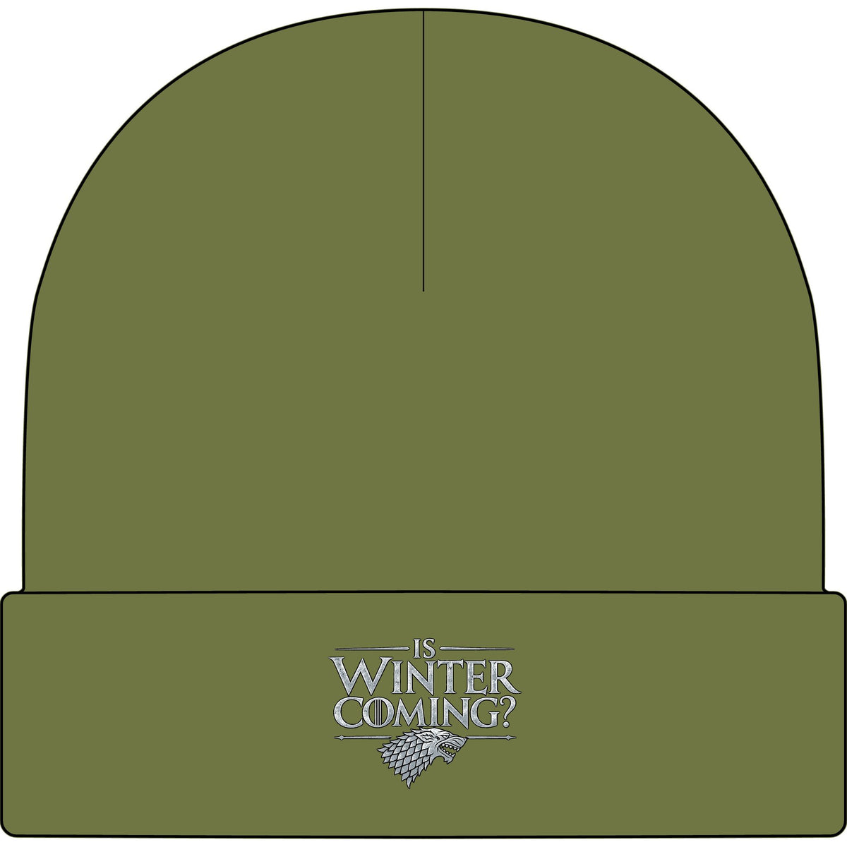Winter is Coming Stark - AS Colour 1107 Cuff Beanie